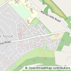 Map of Coalville, Leicestershire