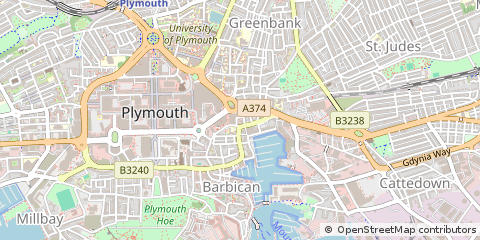 Map of Plymouth