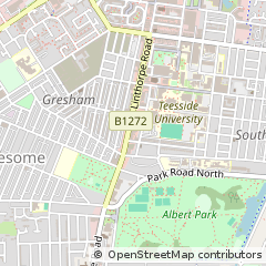 Map of Middlesbrough