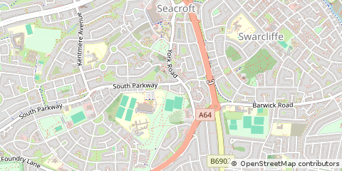 Map of Leeds