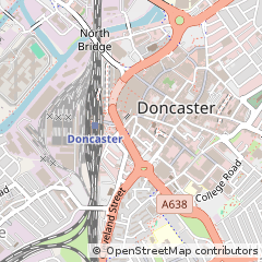 Map of Doncaster