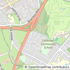 Map of Derby, East Midlands