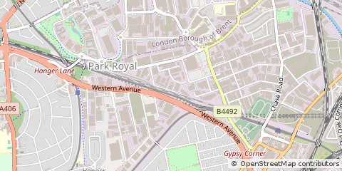 Map of London, London NW10 7QP