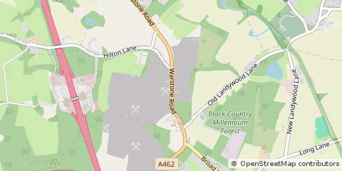 Map of NR Wolverhampton