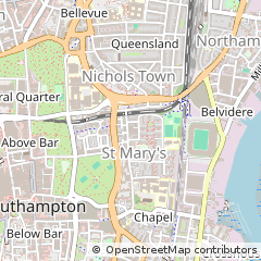 Map of Southampton