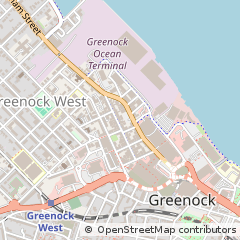 Map of Renfrewshire