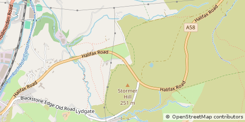 Map of Littleborough