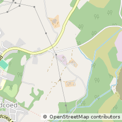 Map of Aberdare, MID Glamorgan