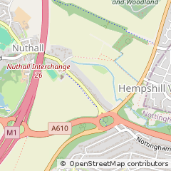 Map of Nottingham