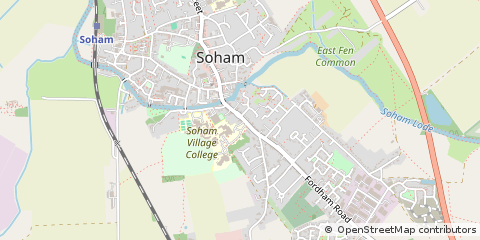 Map of Soham
