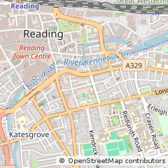 Map of Reading