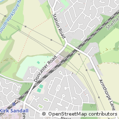 Map of Doncaster, South Yorkshire