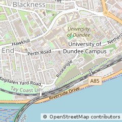 Map of Dundee