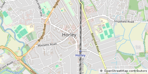 Map of Horley, Shropshire