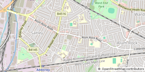 Map of Birmingham