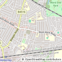 Map of Birmingham