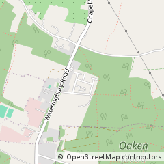 Map of East Malling, Kent
