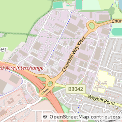 Map of Andover, Hampshire