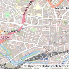 Map of Leeds