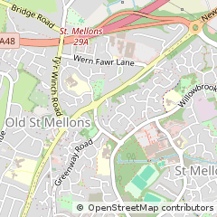 Map of Cardiff