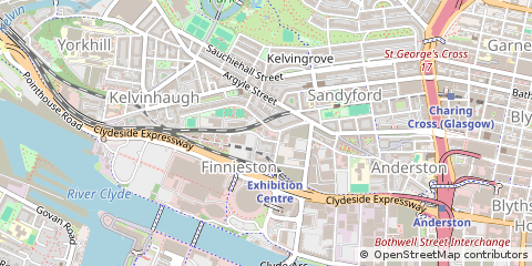 Map of Glasgow