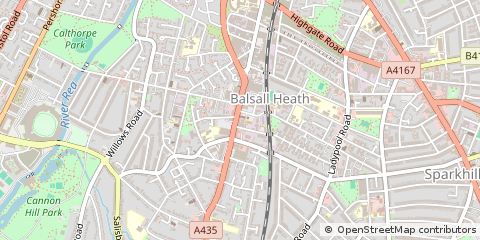 Map of Birmingham