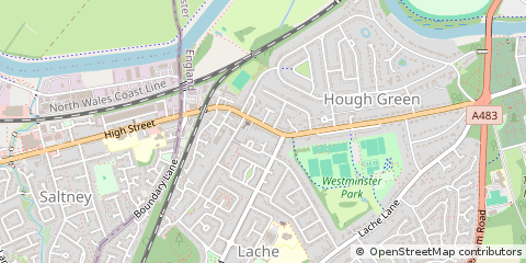 Map of Chester
