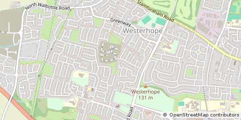 Map of Newcastle Upon Tyne