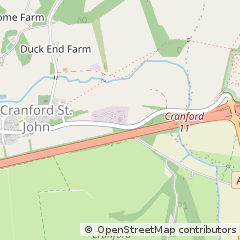 Map of Kettering, Northamptonshire