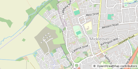 Map of Derby