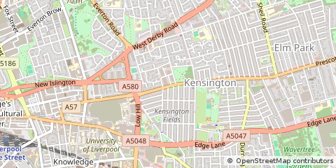 Map of Liverpool