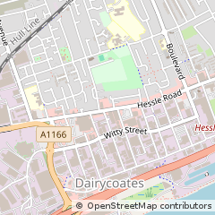 Map of Hull, North Humberside