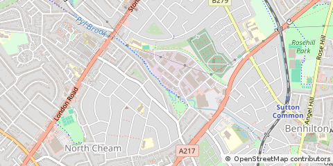 Map of Sutton