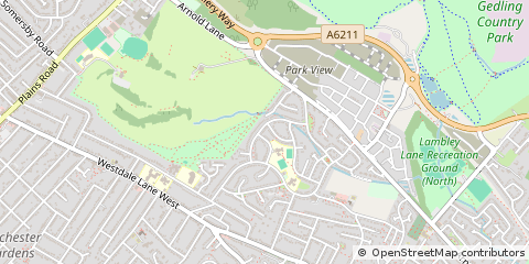 Map of Nottingham