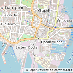 Map of Southampton