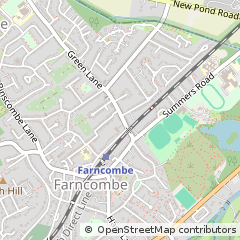 Map of Godalming