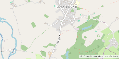 Map of Milton Keynes, Buckinghamshire
