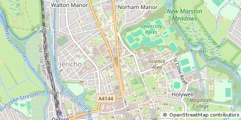 Map of Oxford