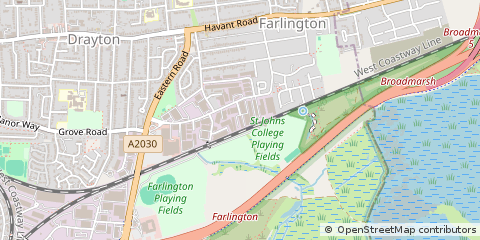 Map of Portsmouth, Hampshire