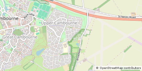 Map of Cambridge
