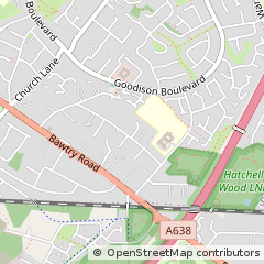 Map of Doncaster