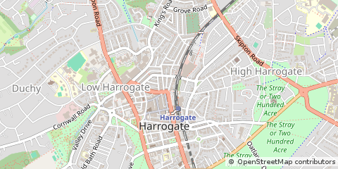 Map of Harrogate