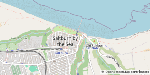 Map of Saltburn-by-the-SEA