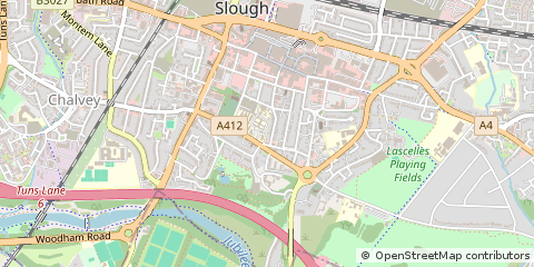 Map of Slough