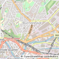 Map of Sheffield