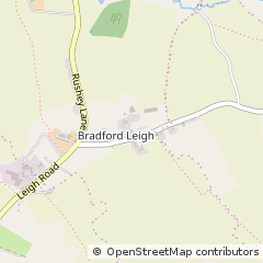 Map of Bradford on Avon, Wiltshire