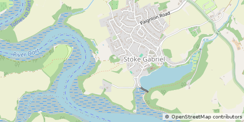 Map of Totnes, Devon