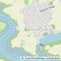 Map of Totnes, Devon