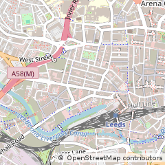 Map of Leeds