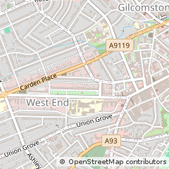 Map of Aberdeen